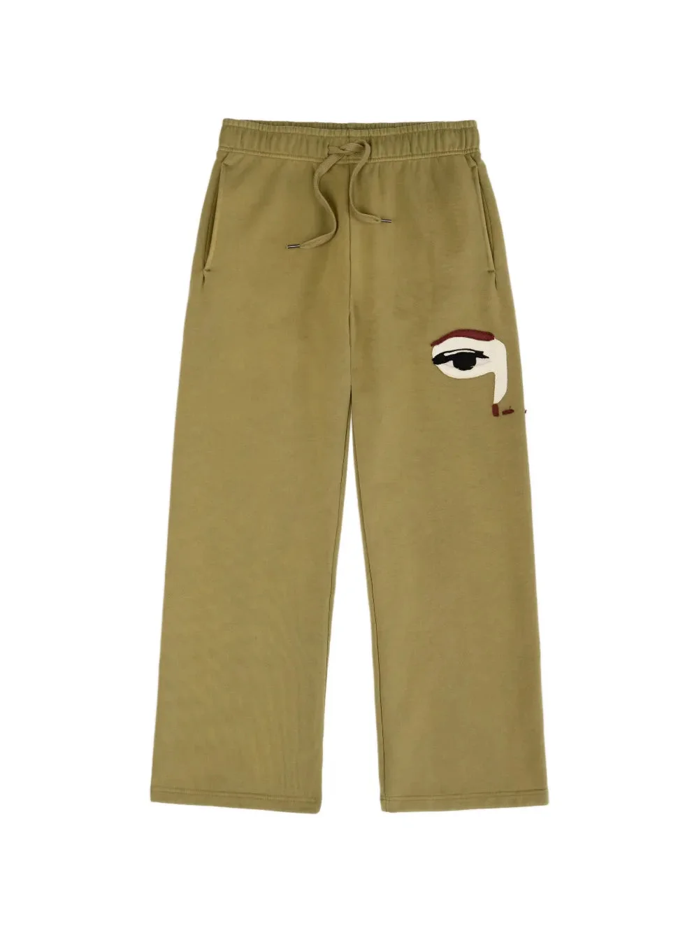 FACE-PATCH TRACK PANTS - 1