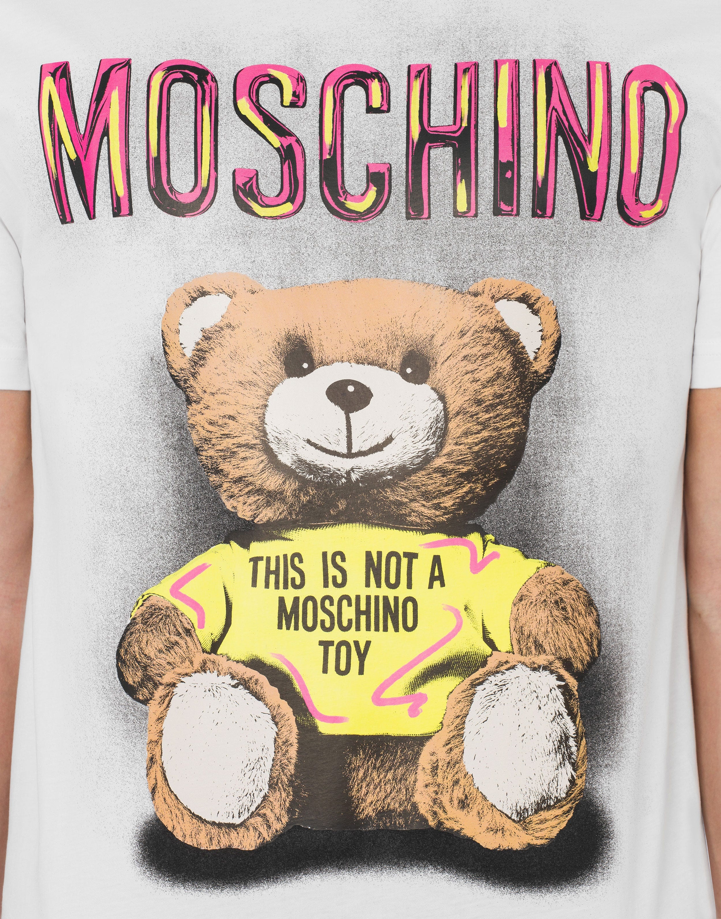 MOSCHINO TEDDY BEAR ORGANIC JERSEY T-SHIRT - 4