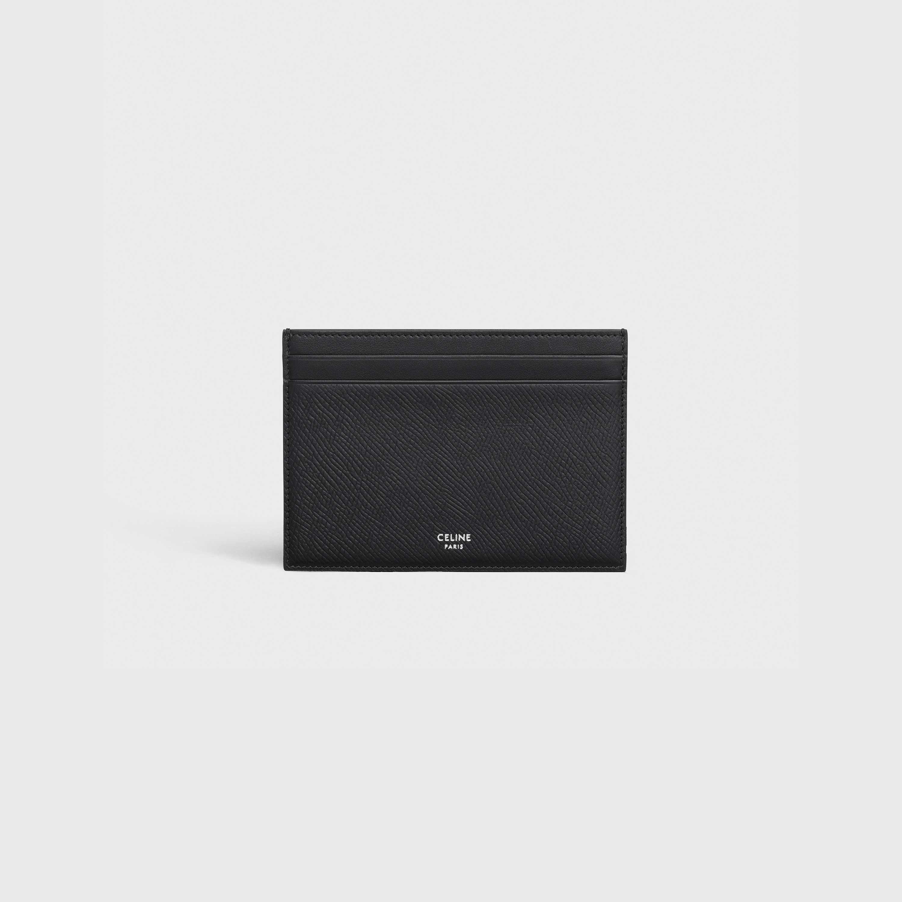 MULTIFUNCTION CARD HOLDER IN GRAINED CALFSKIN - 1