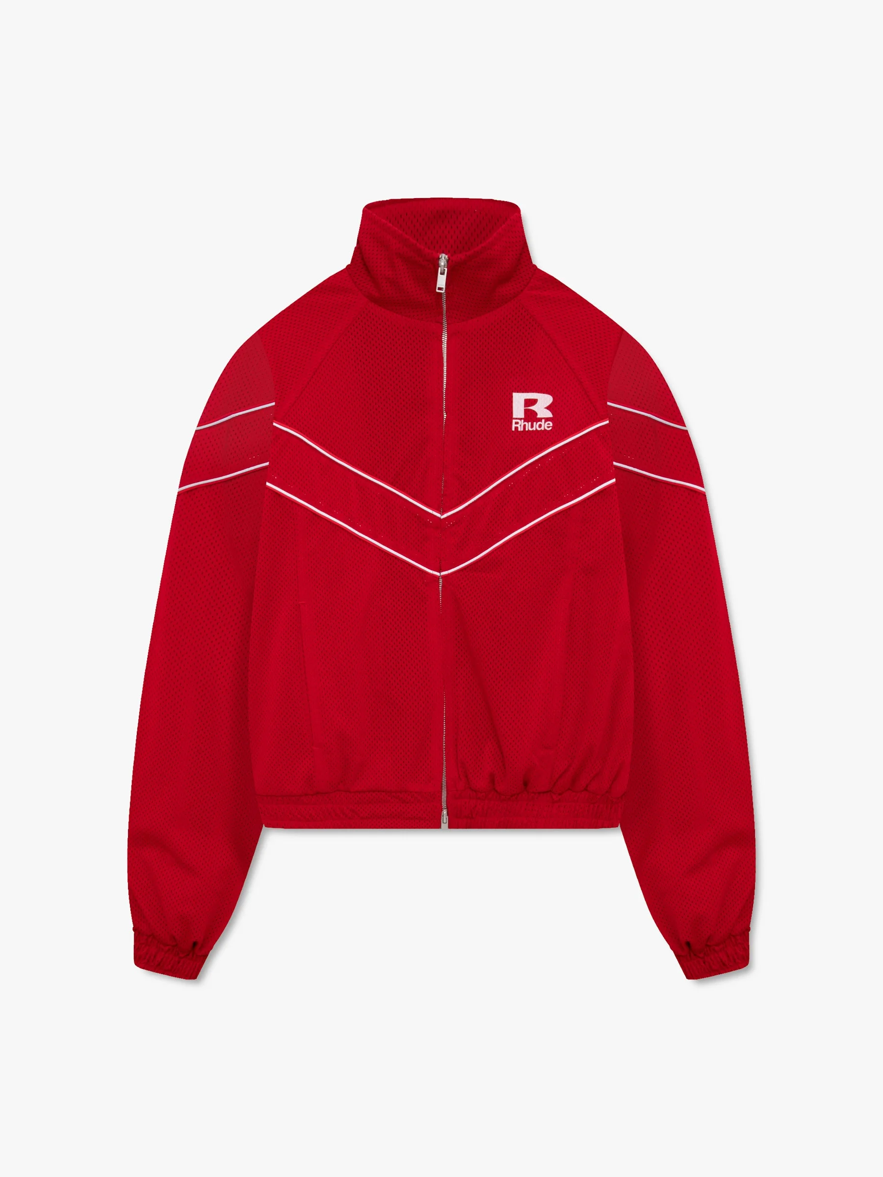 RHUDE MESH PIPING RAGLAN TRACK JACKET - 1
