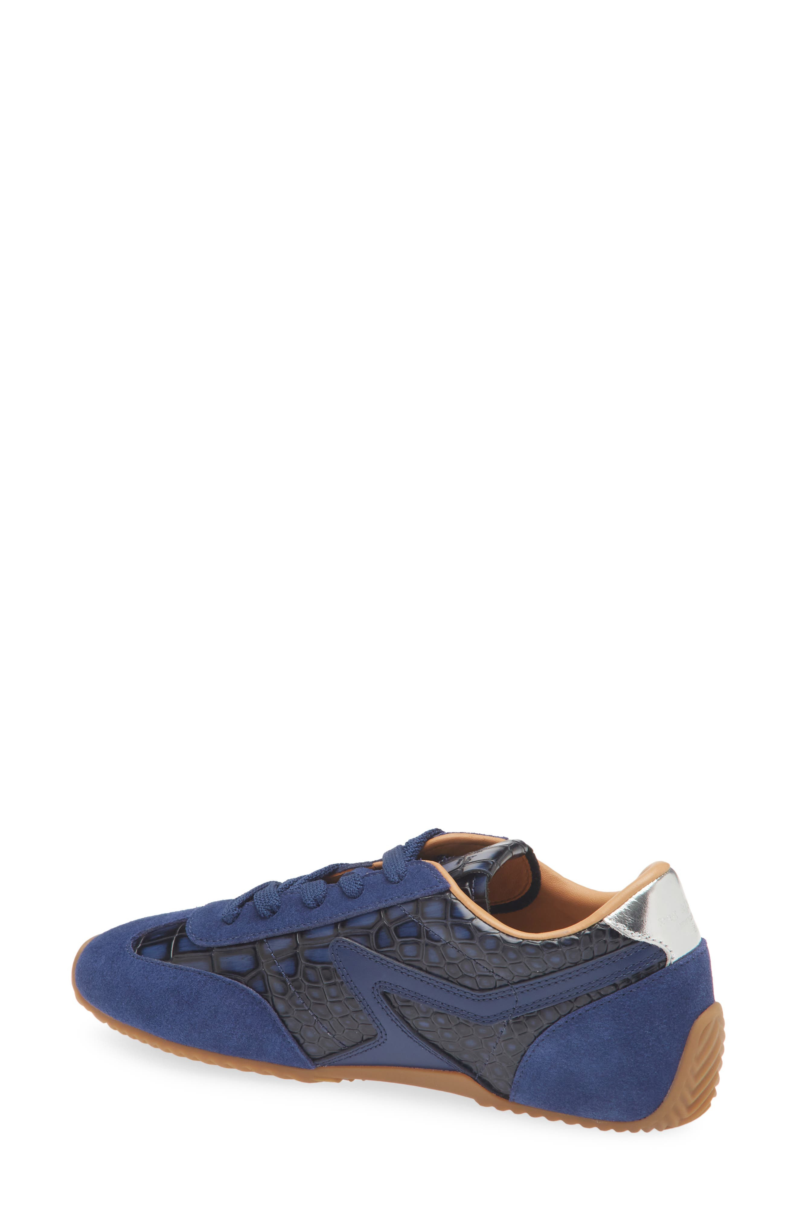 rag & bone Retro Runner Slim Ultra Sneaker in Indigo Croc at Nordstrom - 2
