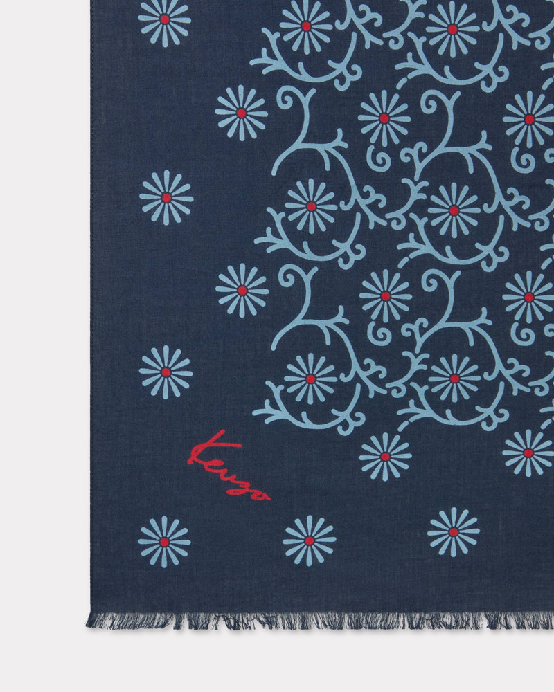KENZO 'KENZO Marguerite' cotton stole outlook