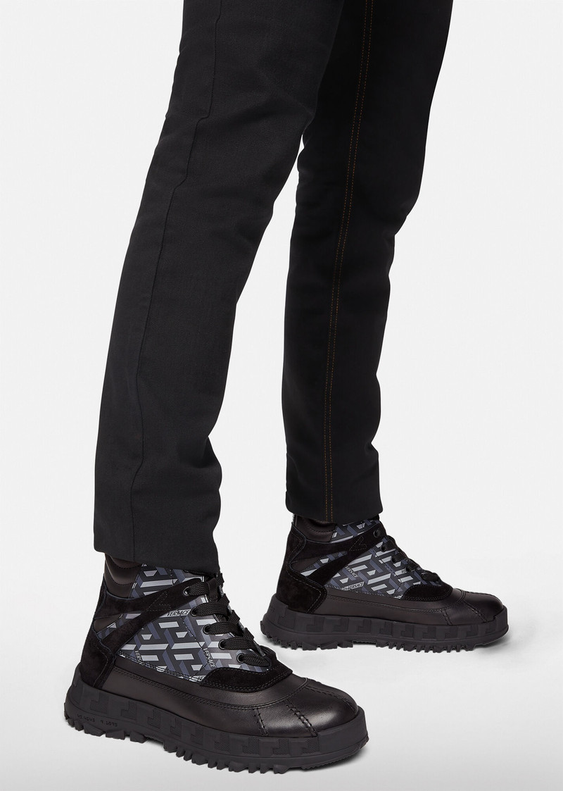 Greca Rhegis La Greca Print Boots 3