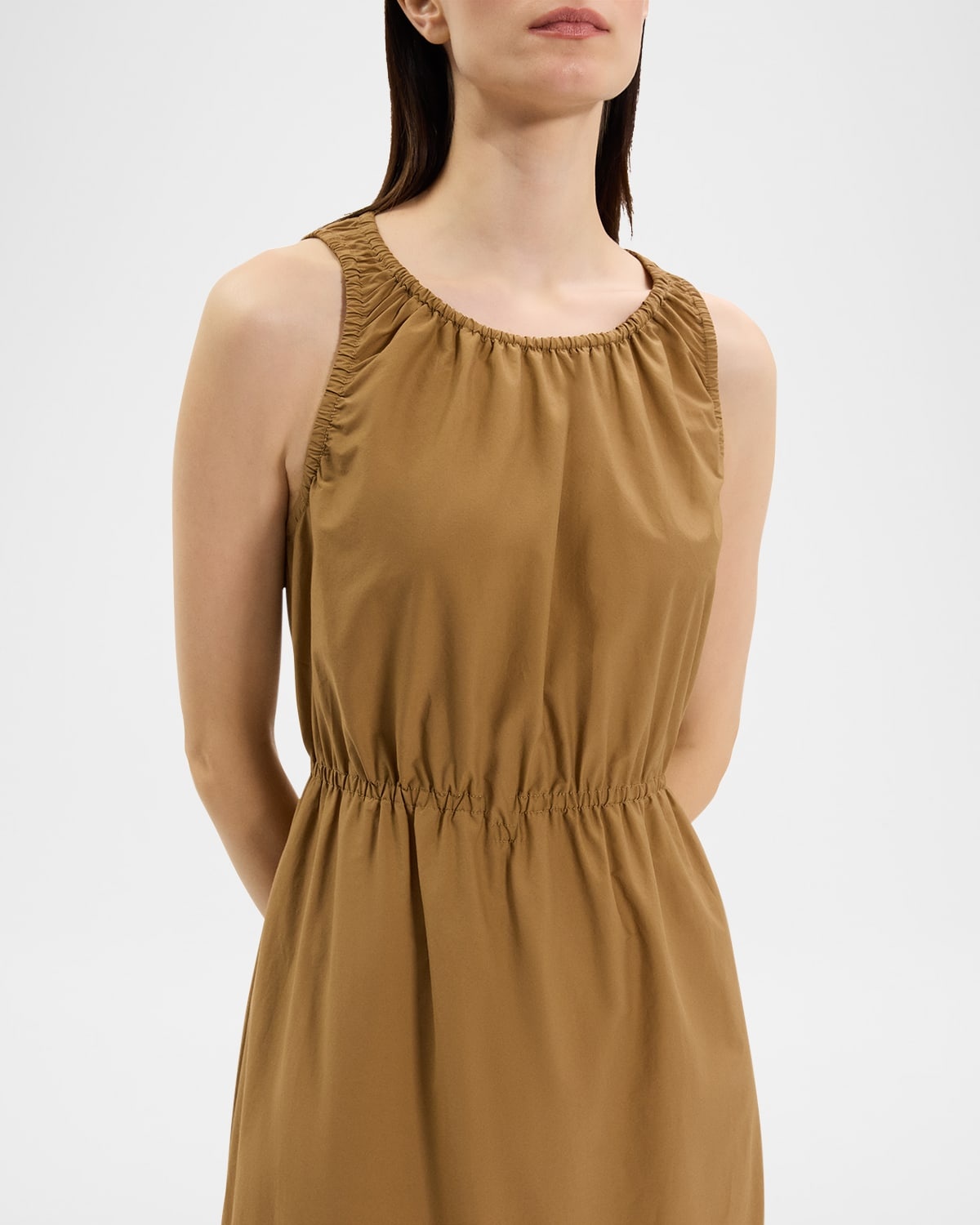 Tiered Sleeveless Gathered Dress - 5