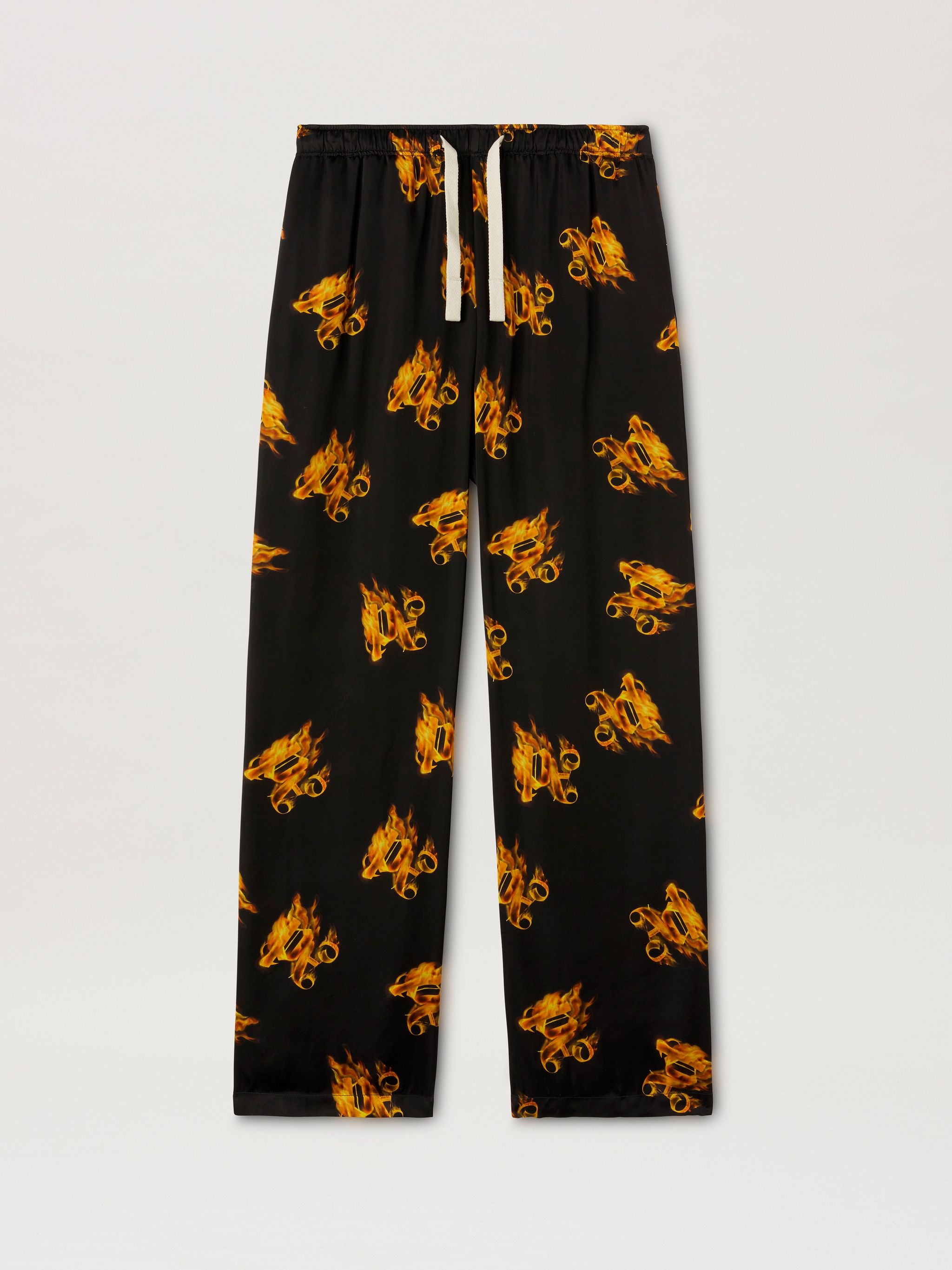 Burning Monogram Loose Pants - 1