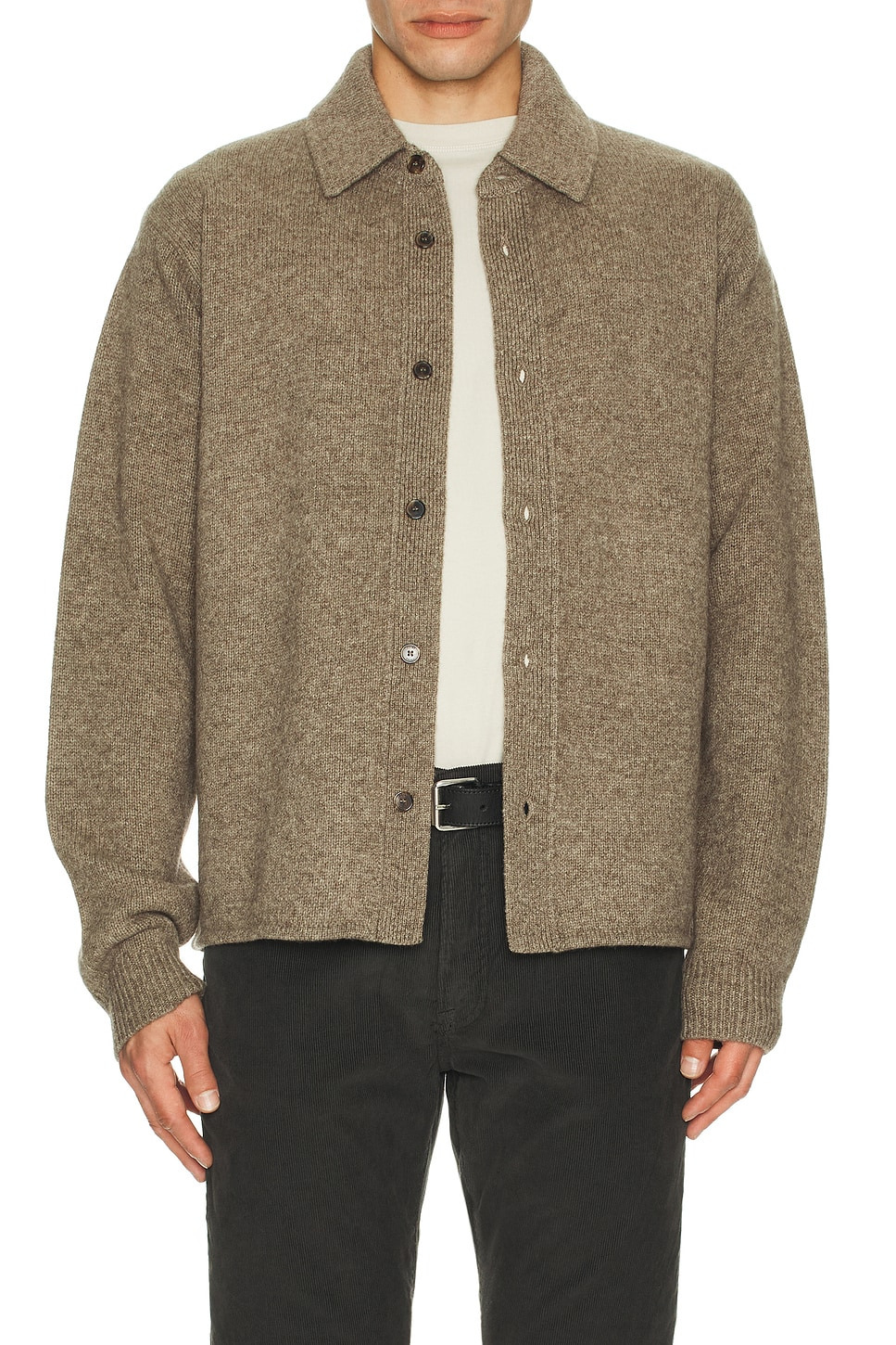 Long Sleeve Shirt Sweater - 3