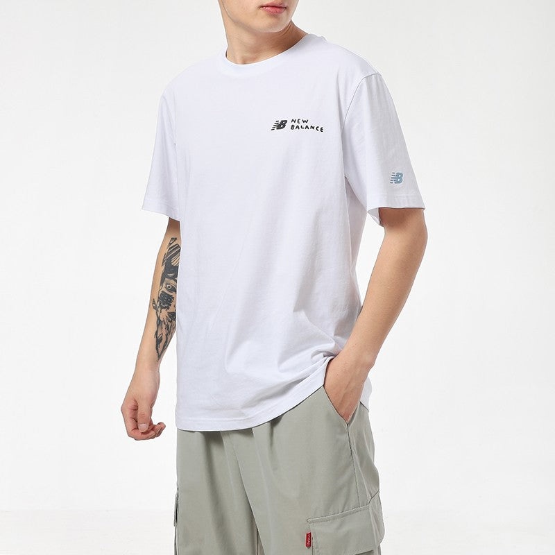 New Balance Men's New Balance x ZERO PER ZERO Crossover Limited Cartoon Character Short Sleeve White - 3