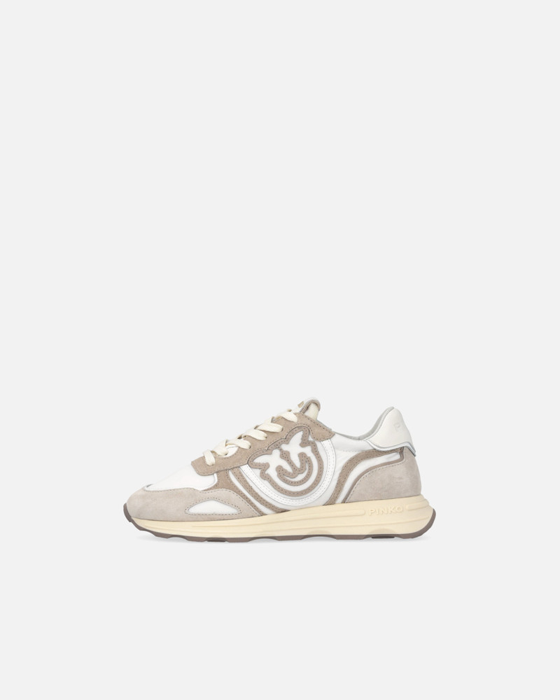 PINKO SUEDE SNEAKERS WITH LOGO outlook
