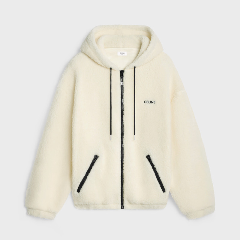 celine jacket in fleece 1