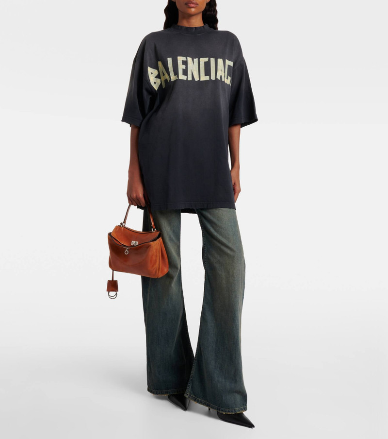 BALENCIAGA Rodeo Mini leather tote bag outlook