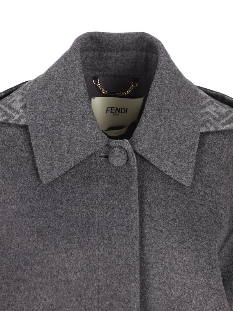 hooded flap-pocket coat 4