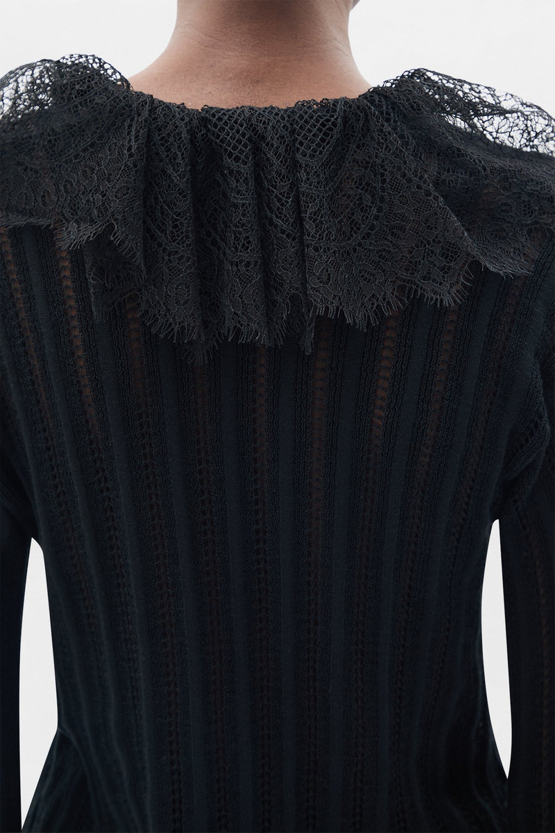 Nya Open Rib Fitted Cardigan 5