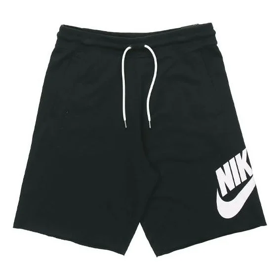Nike Casual Comfy Breathable Knit Sports Shorts Black AT5268-010 - 1