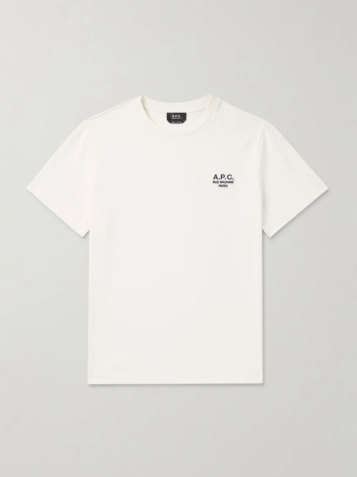 Logo-Embroidered Cotton-Jersey T-Shirt - 1