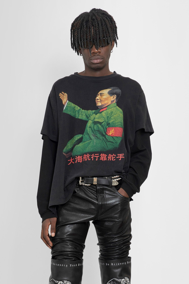 ENFANTS RICHES DÉPRIMÉS MAN BLACK T-SHIRTS 1