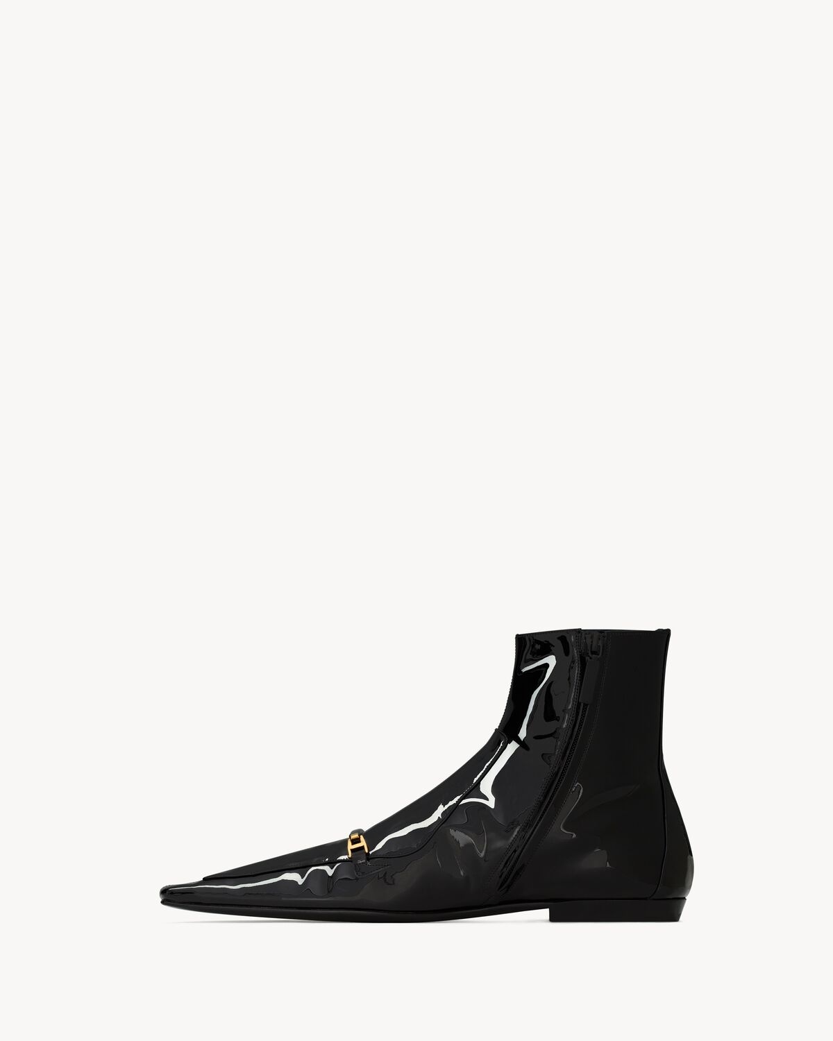 MILTON BOOTS IN PATENT LEATHER - 3