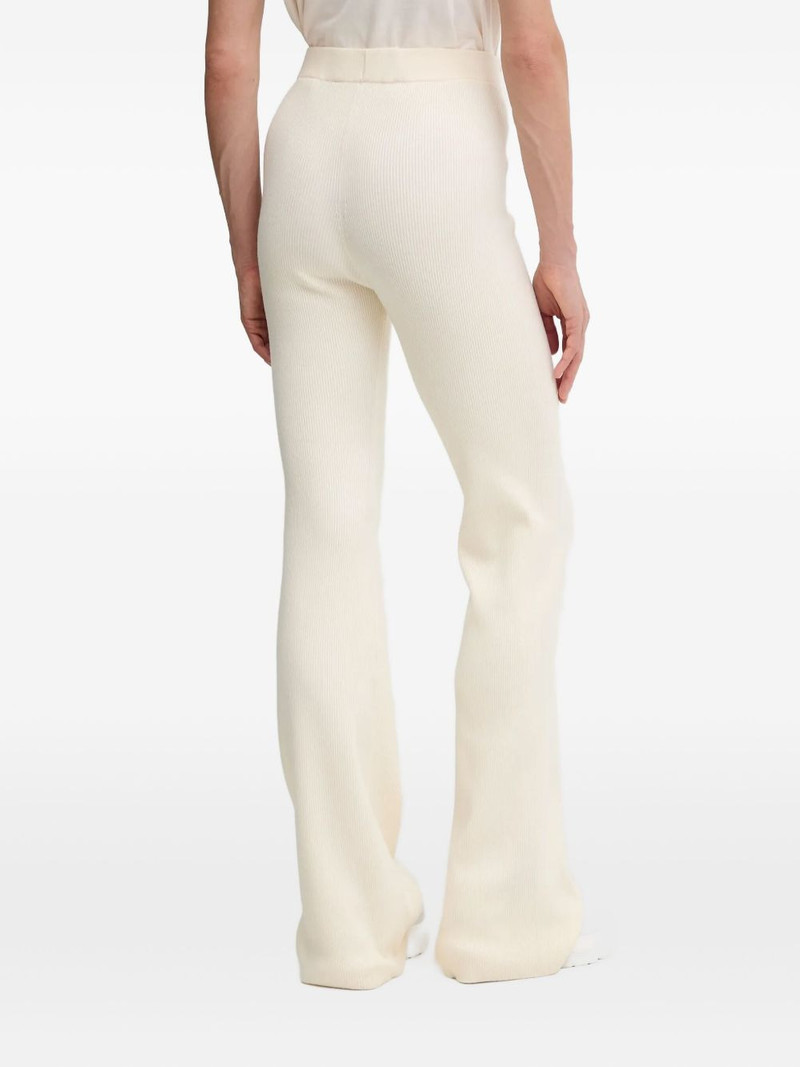 ribbed logo trousers 3