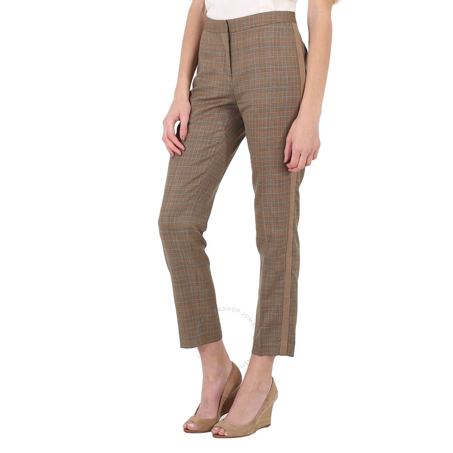 Burberry Houndstooth Check Tailored Trousers - 4