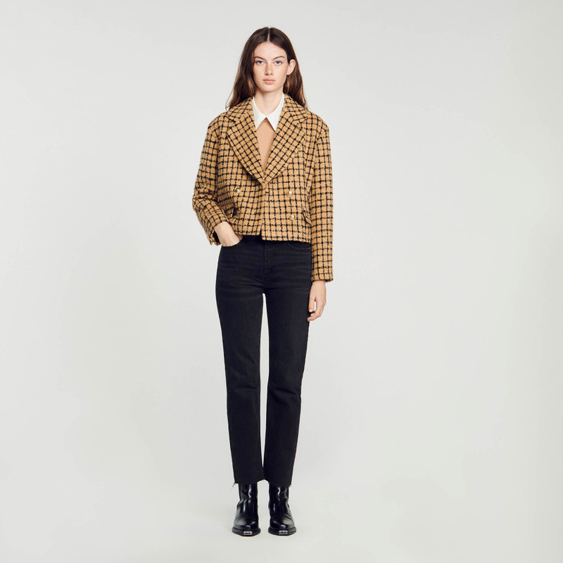 Sandro Tweed jacket outlook