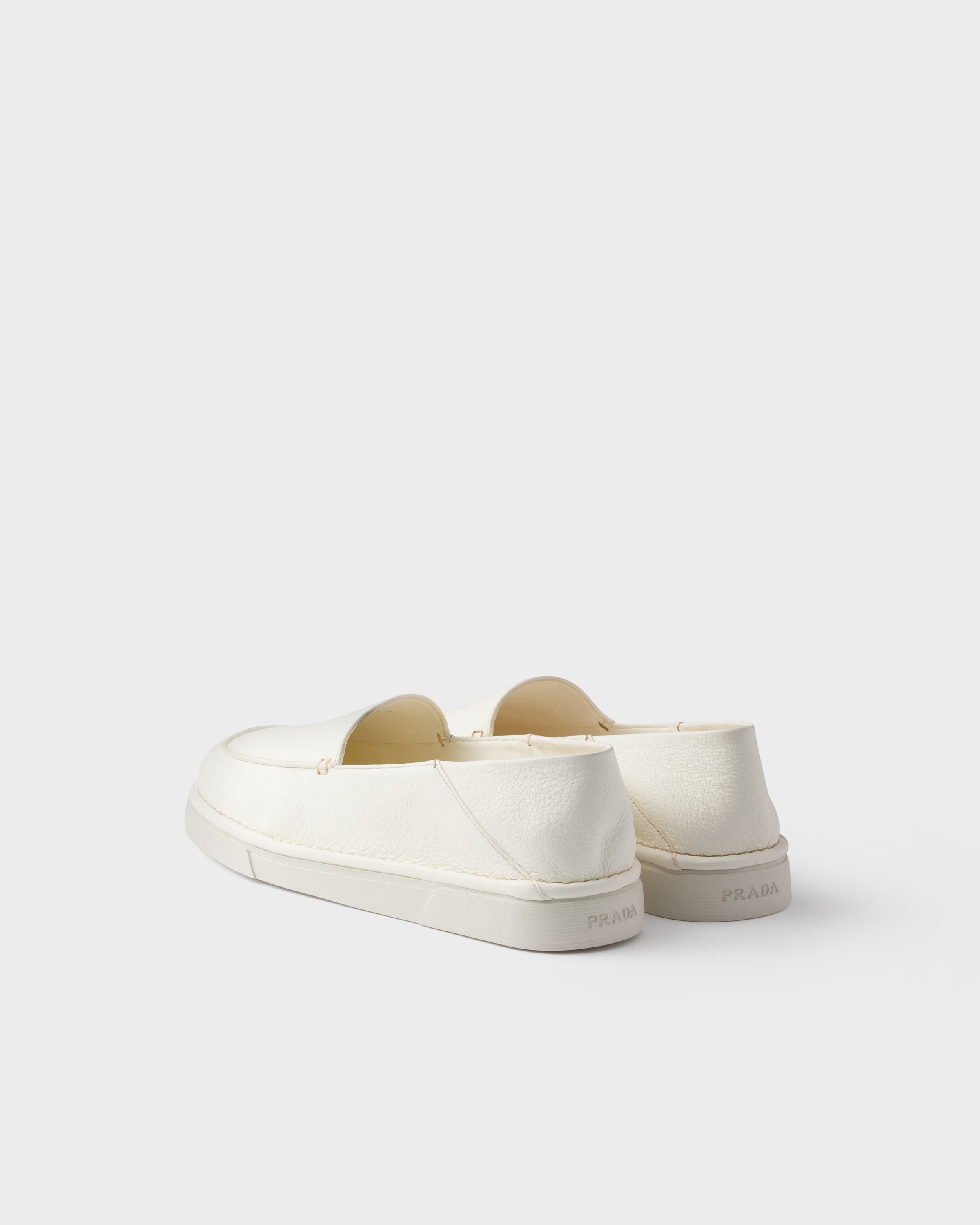 Leather slip-ons - 4