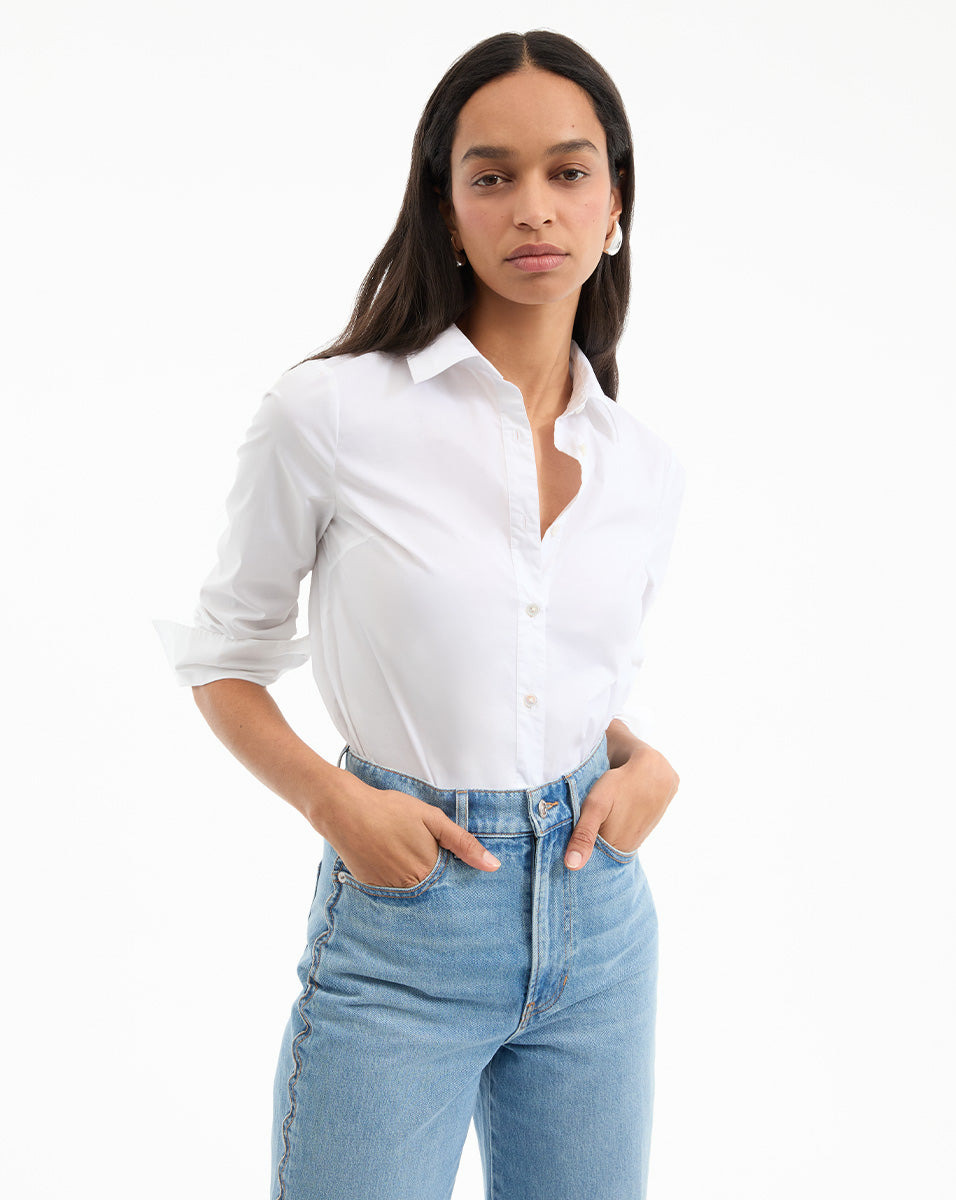 MARISOL BUTTON-DOWN SHIRT - 2