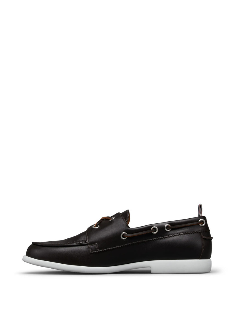 Thom Browne Baby Calf Leather Boat Shoe outlook