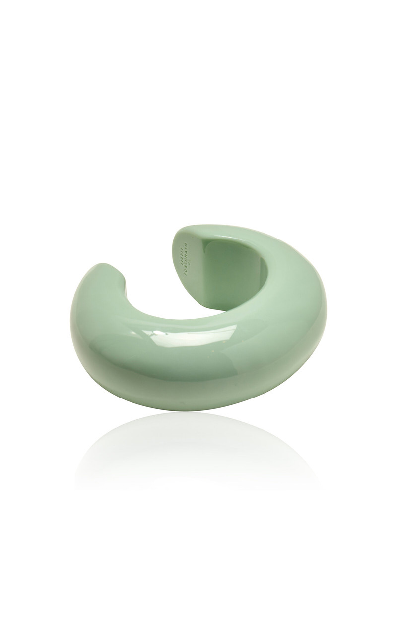 Arc Cuff In Seafoam green 1