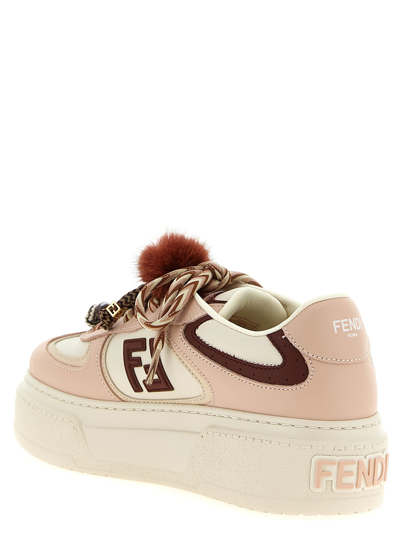Fendi Match Sneakers Pink - 4