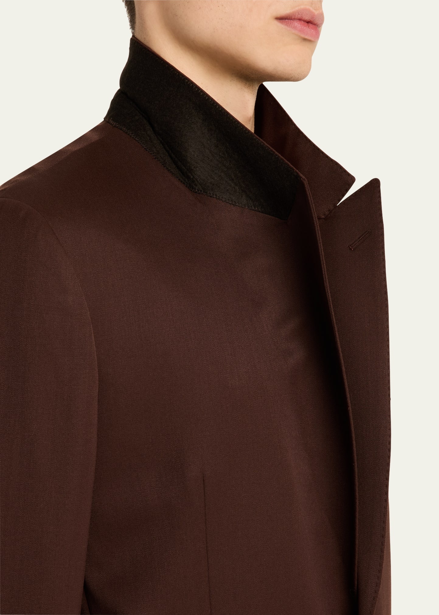 Men's Wide Peak Embellished Dinner Jacket - 6