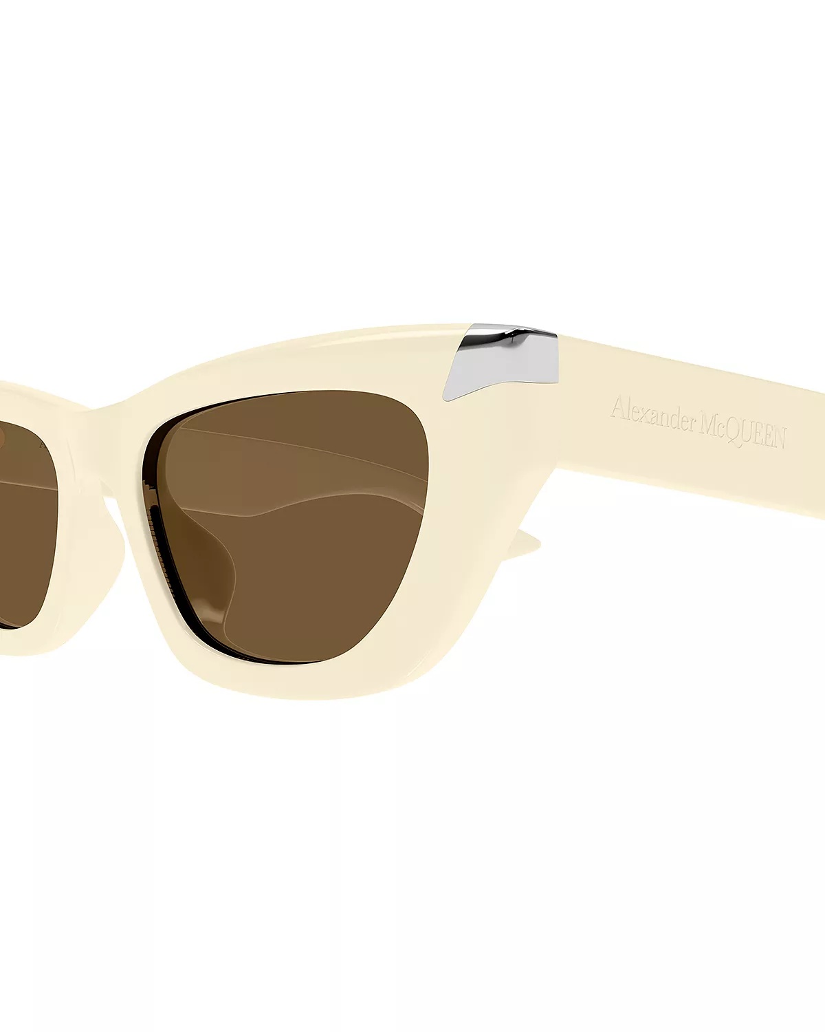 Punk Rivet Cat Eye Sunglasses, 53mm - 3