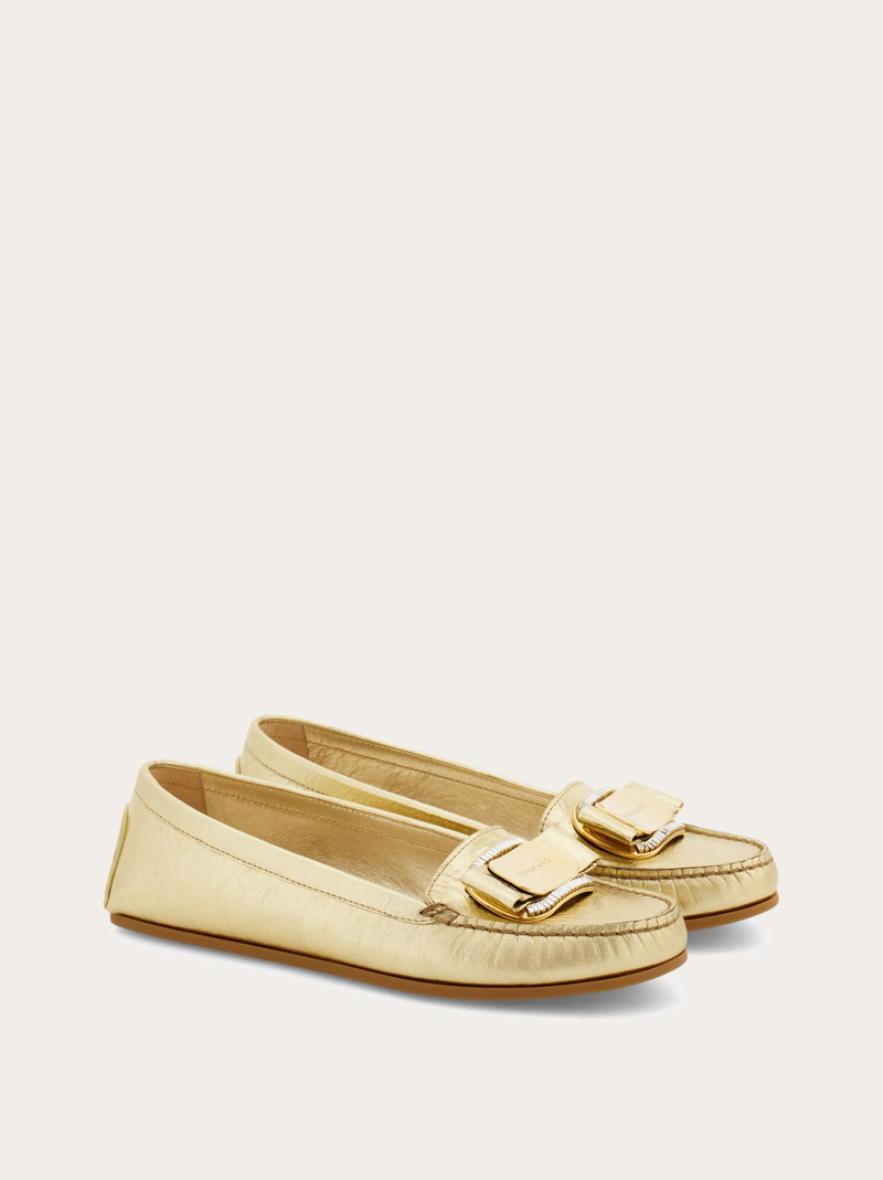 Crystal embellished driver loafer 5