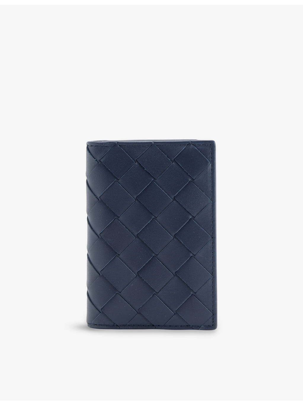 Intrecciato Bifold Leather Wallet - 1