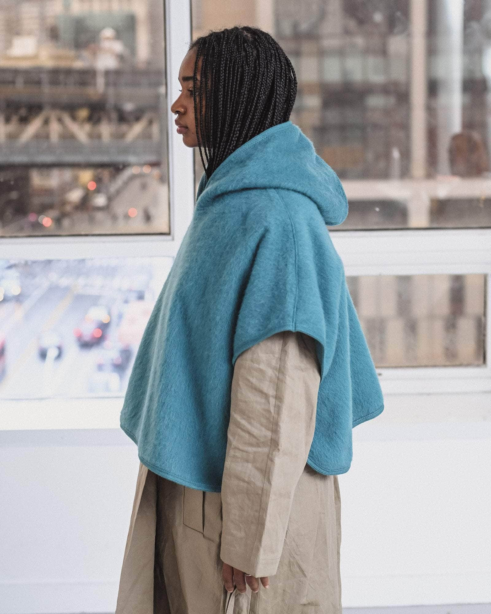 Fortu Hooded Vest - Brushed Wool - 3
