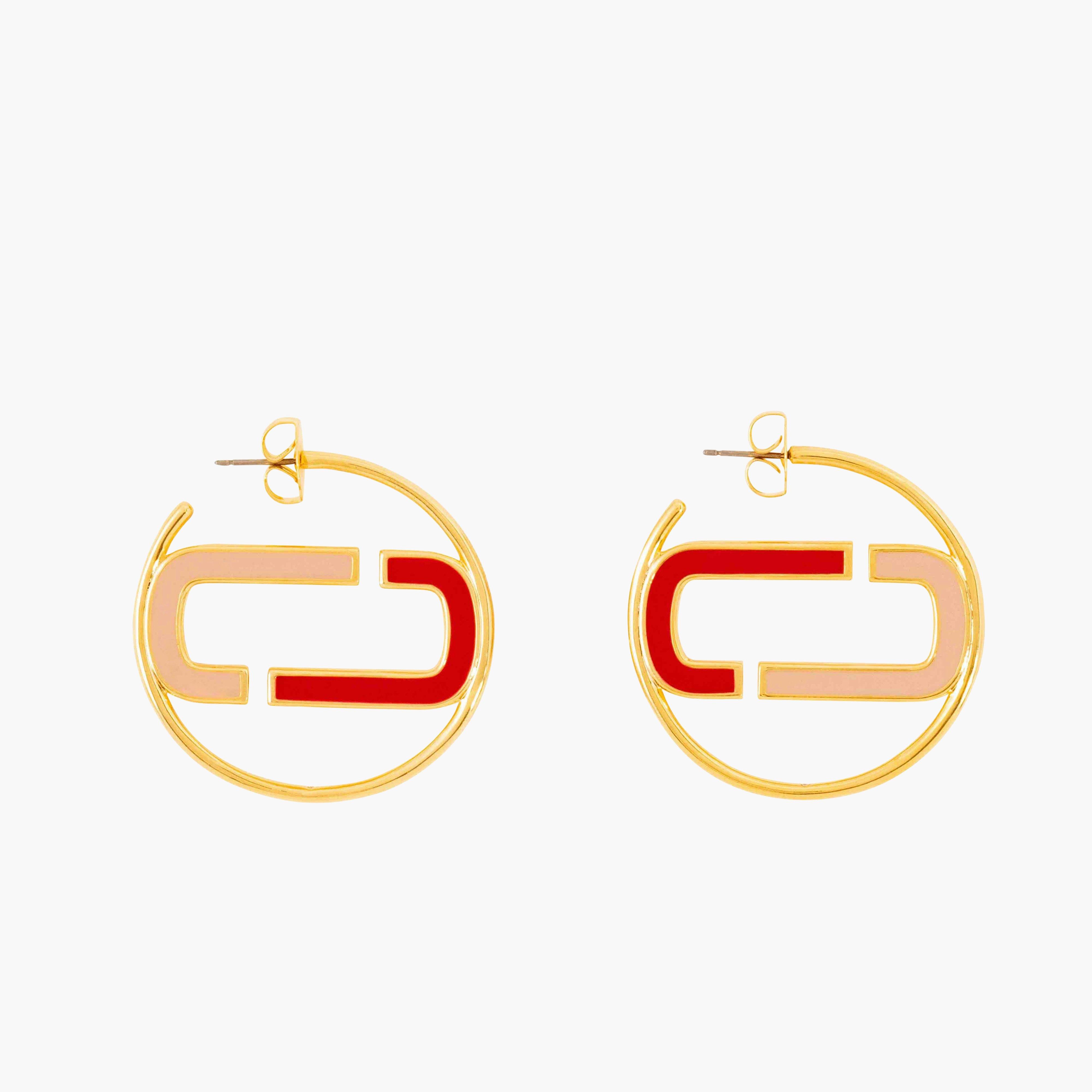 THE J MARC COLORBLOCK HOOPS - 3