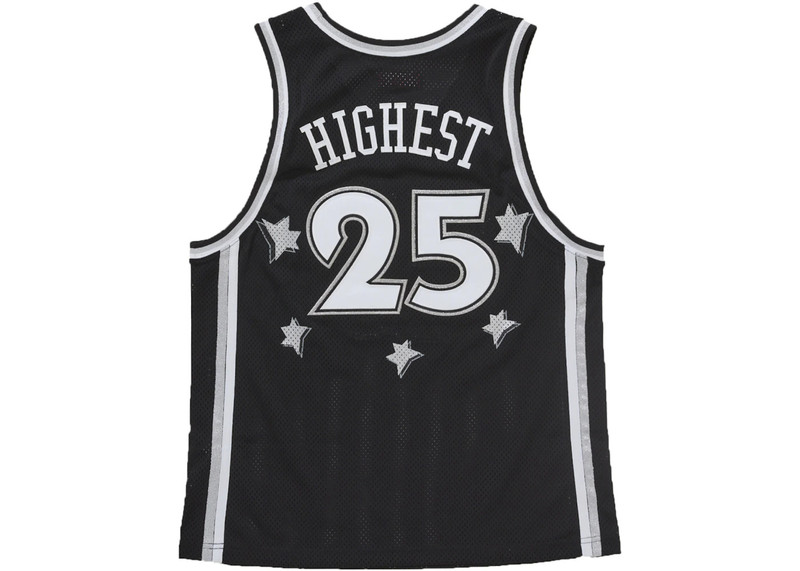 Supreme Supreme All Star Basketball Jersey (SS25) Black outlook