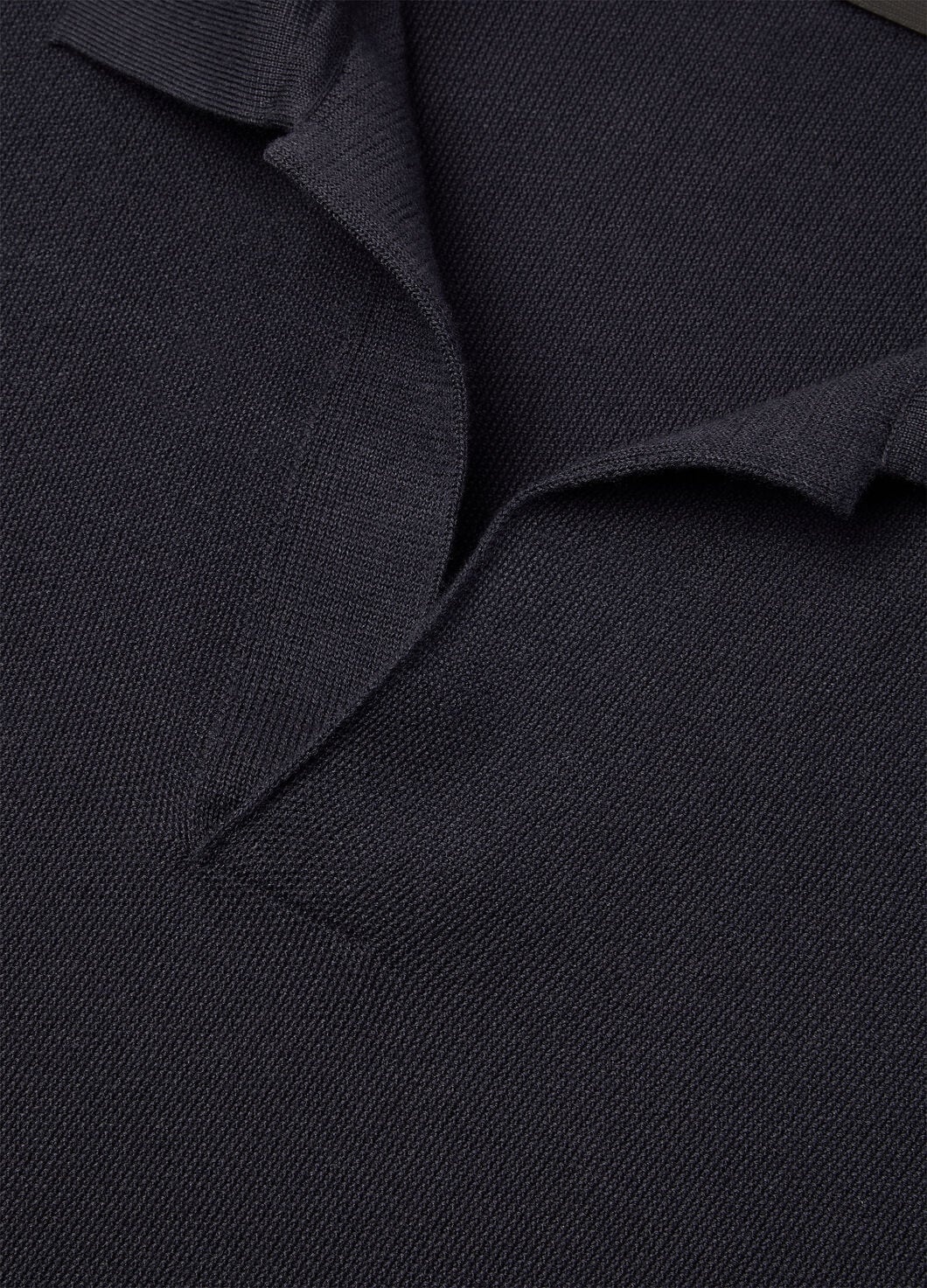 Buttonless Polo Shirt - 7