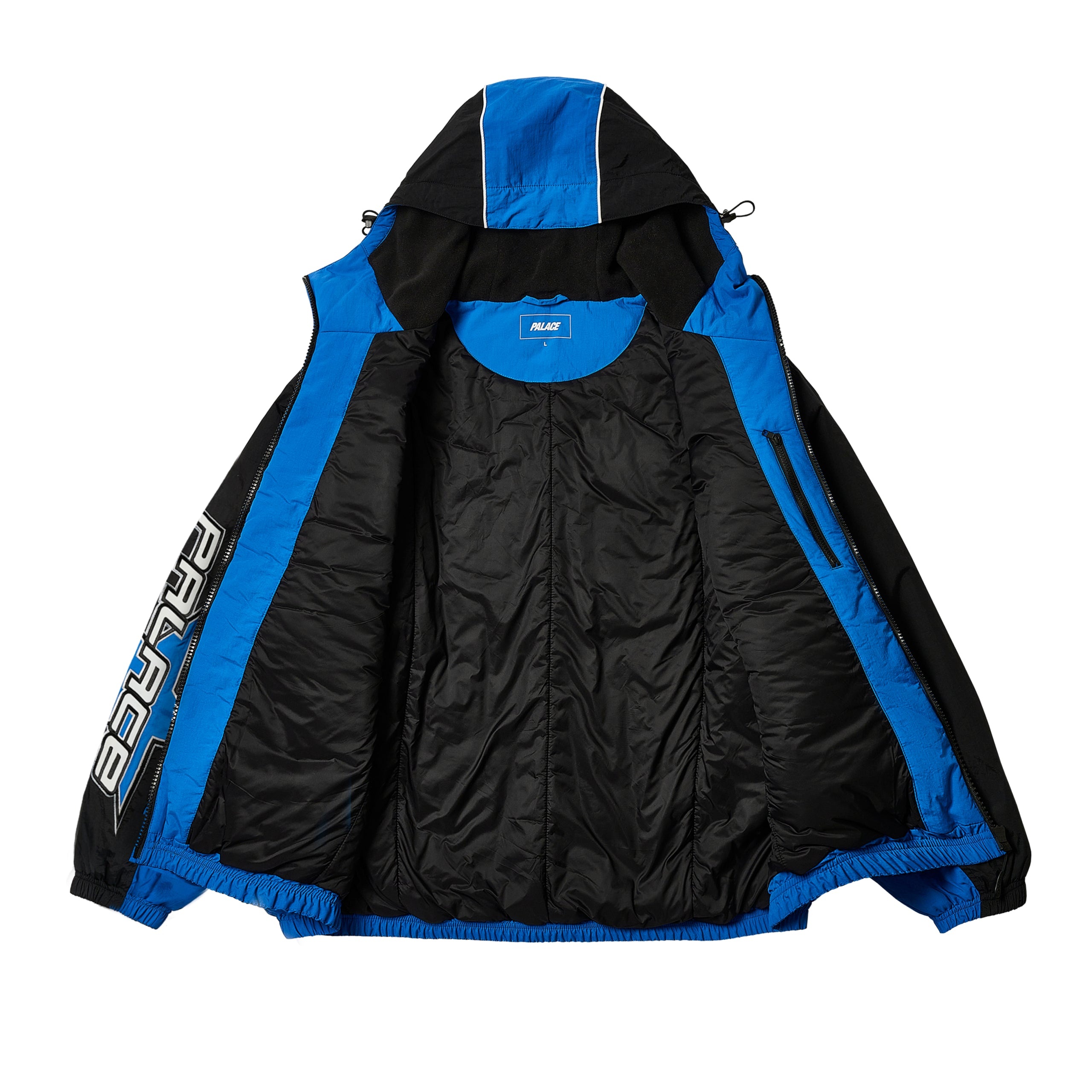 PALACE RS STARS JACKET BLUE / BLACK - ra0u0k546m5y | REVERSIBLE