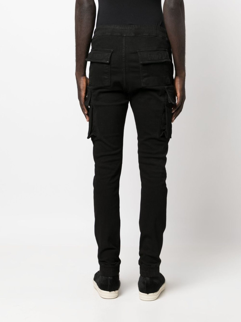 Mastodon drawstring slim-fit trousers 4