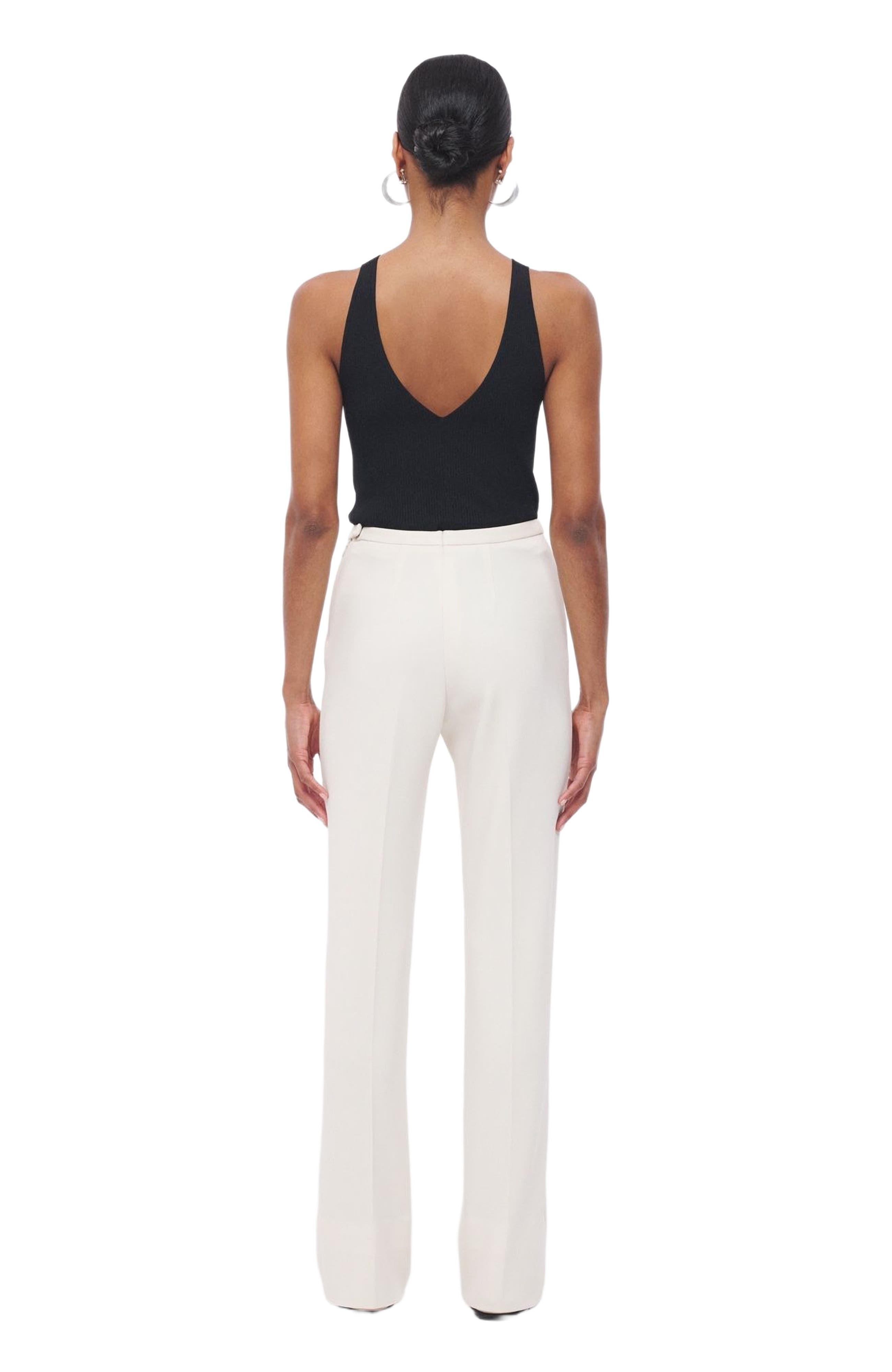 Another Tomorrow JERSEY PANT in Vanilla at Nordstrom - 3