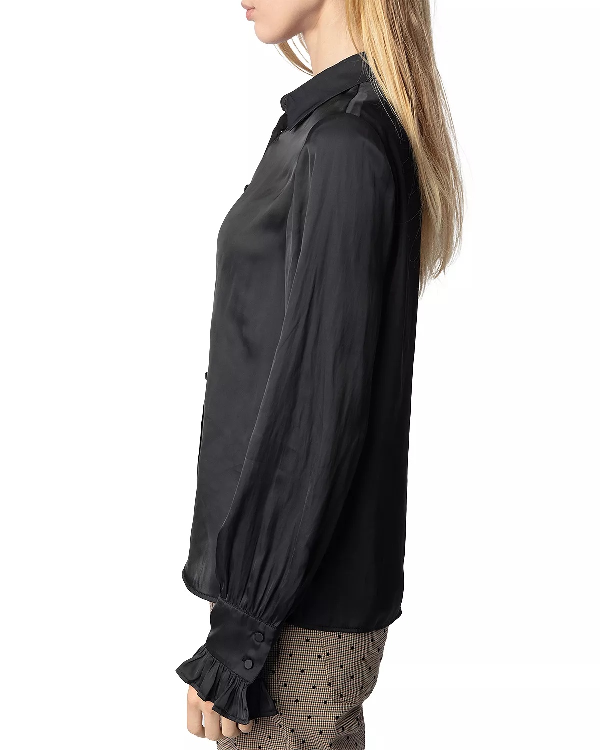 Thely Satin Blouse - 5