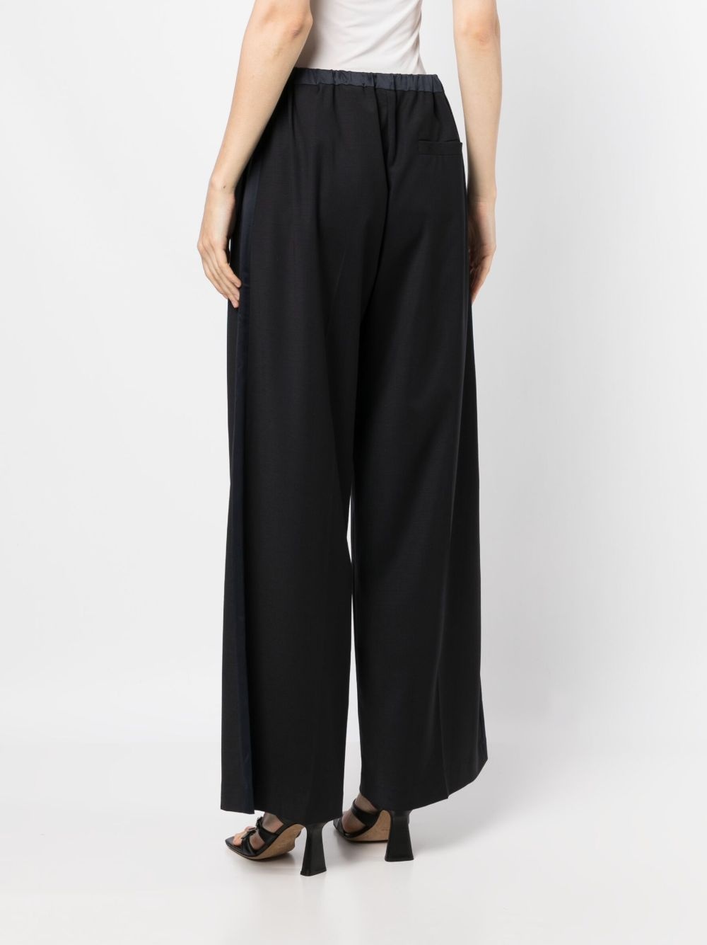 high-waisted palazzo pants - 4