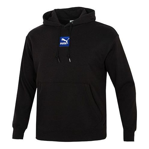 PUMA EMB Logo Hoodie 'Black' 536774-01 - 1