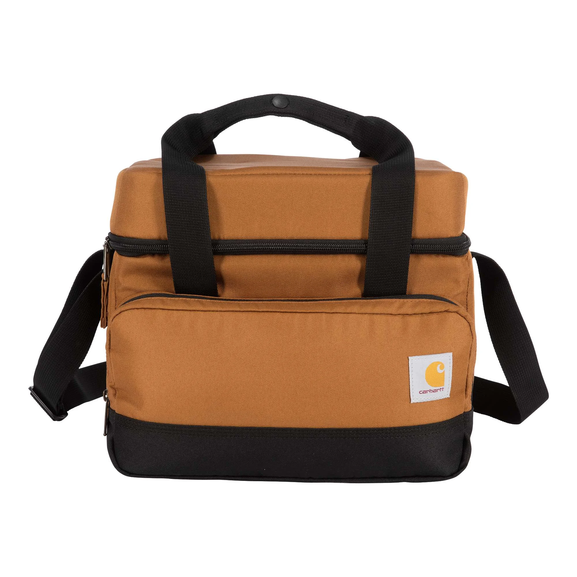 Insulated 18 Can Two Compartment Cooler - 1