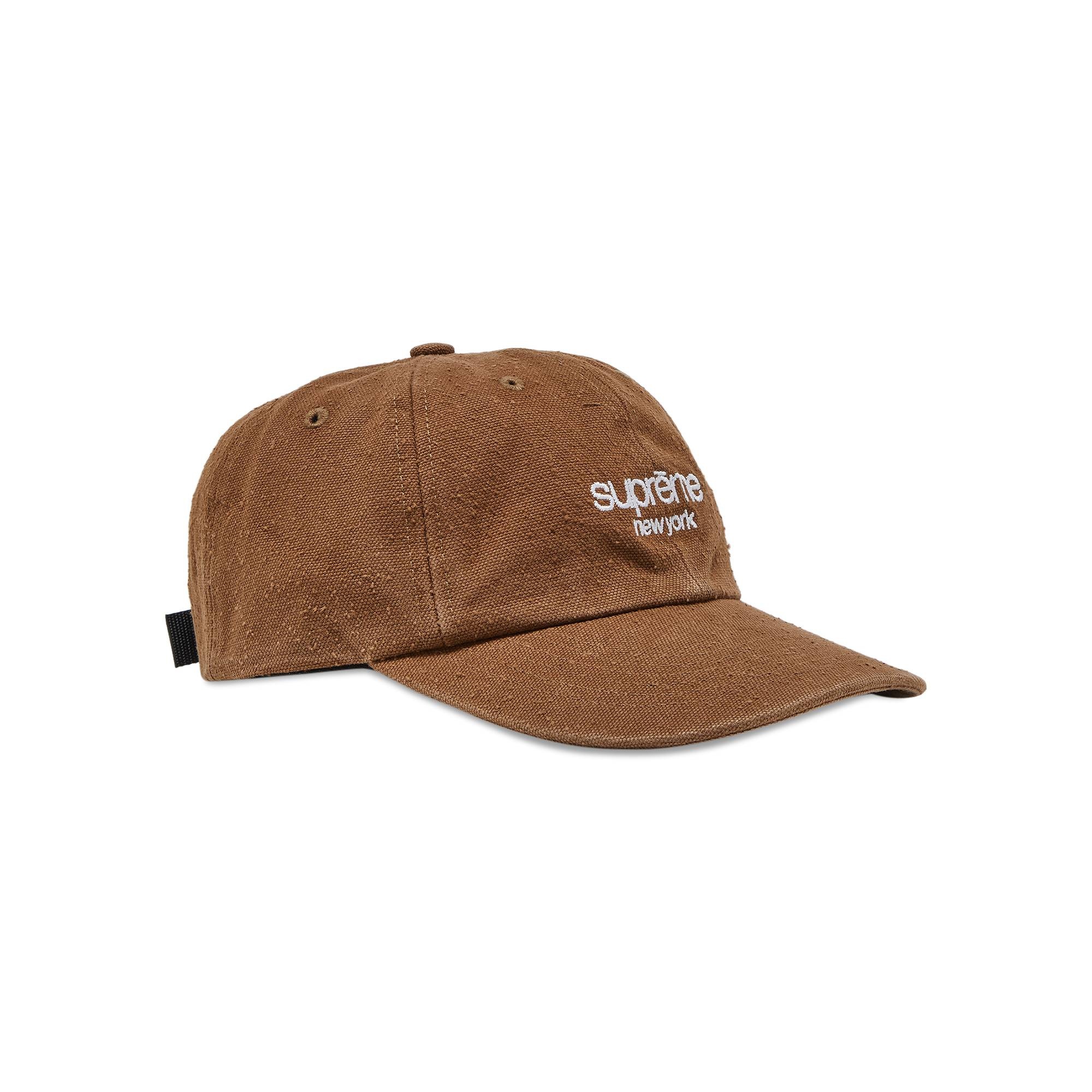 Supreme Classic Logo 6-Panel 'Olive Brown' - 2