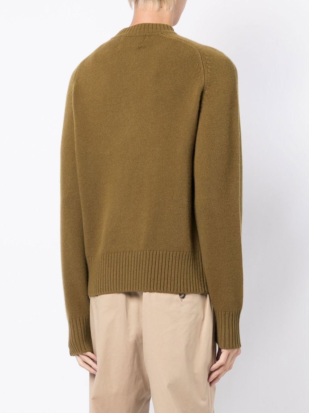 crew-neck cashmere jumper - 4