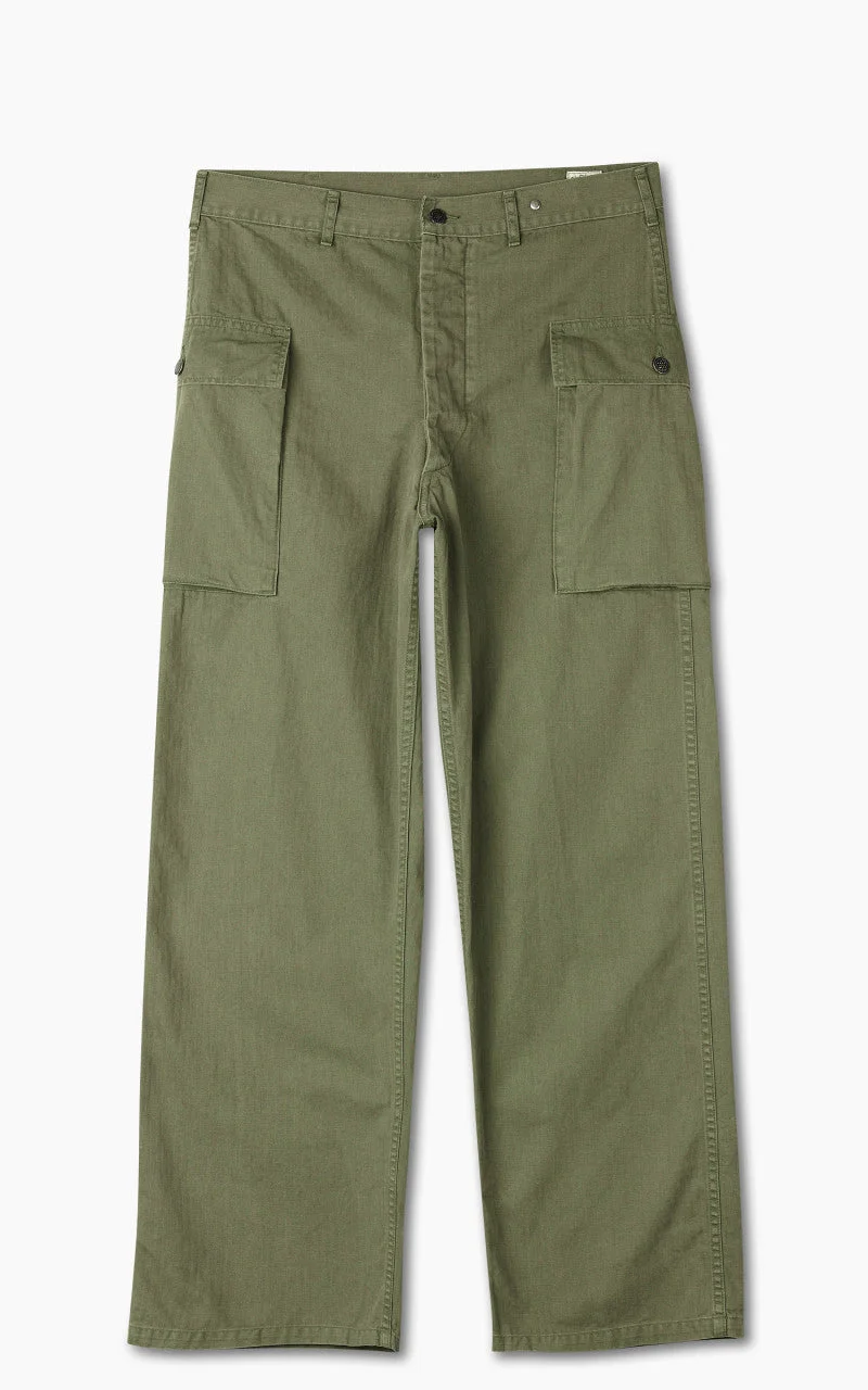 ORSLOW US ARMY 2 POCKET CARGO PANTS ARMY GREEN - 1