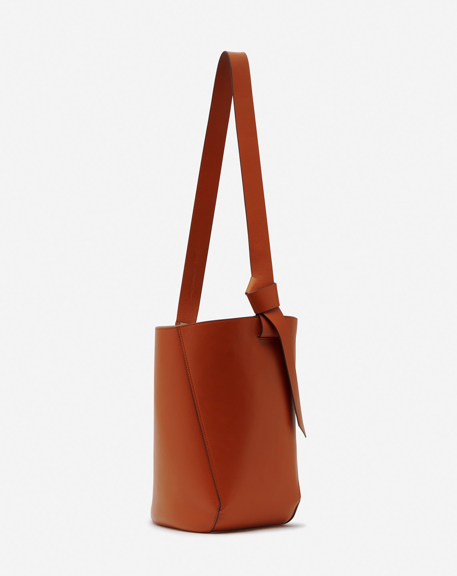 LEATHER MM HOBO TIE BAG - 3