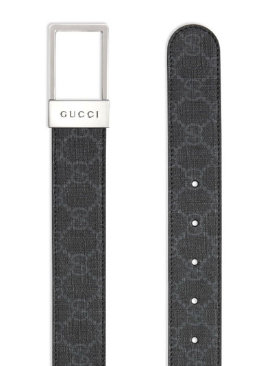 GUCCI Double G logo buckle belt outlook