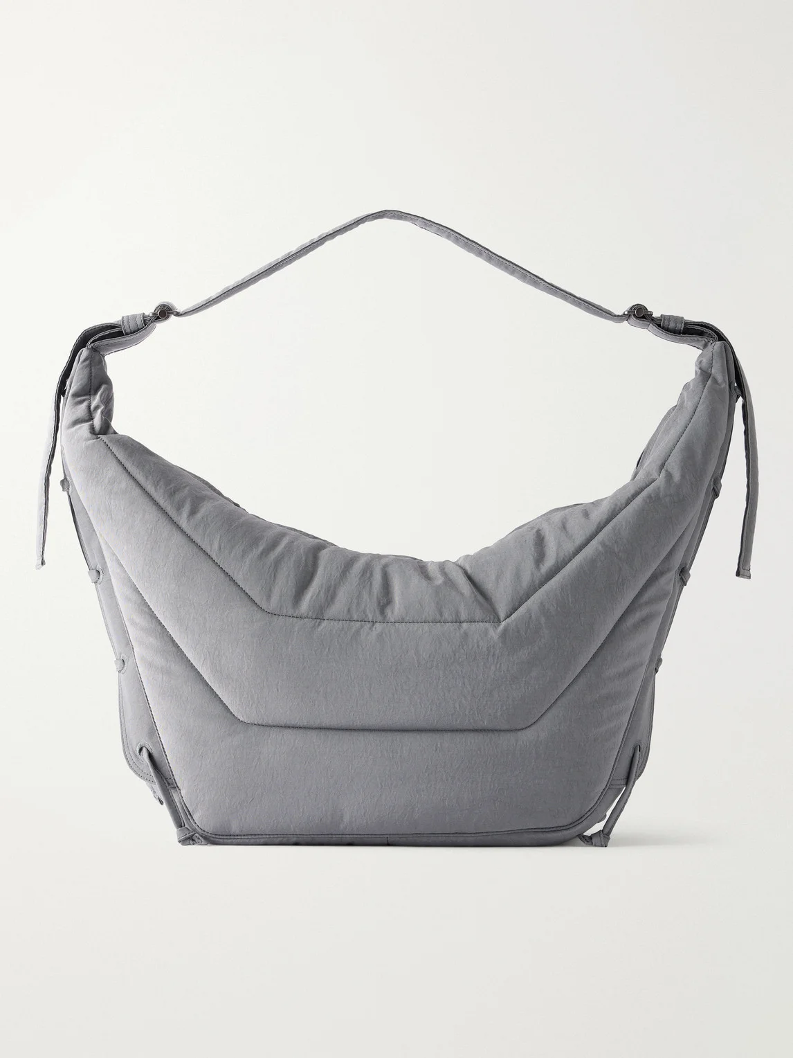 Soft Game Large Quilted Nylon-Canvas Messenger Bag - 1