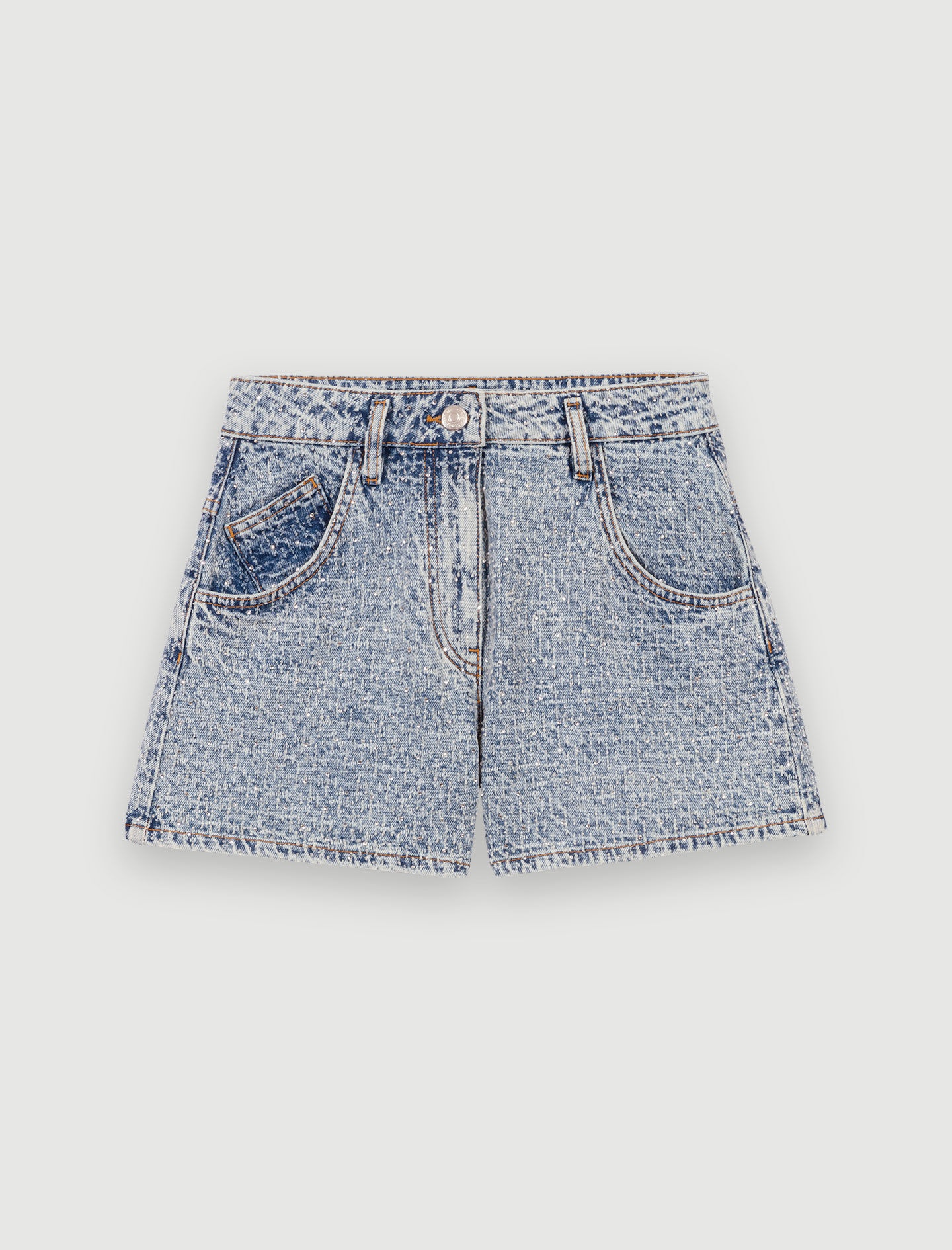 Denim shorts - 1